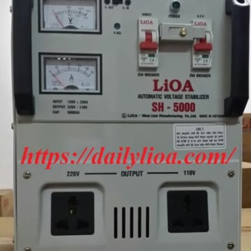 Ổn Áp LiOA 1 Pha SH-5000 (5KVA)