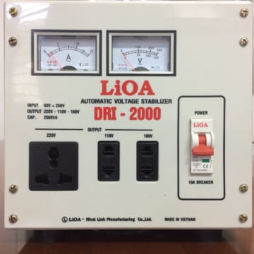 Ổn Áp LiOA 1 Pha DRI-2000 (2KVA)