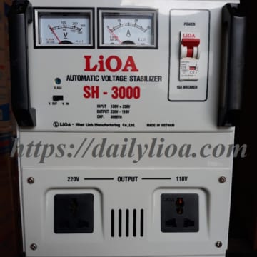 Ổn Áp LiOA 1 Pha SH-3000 (3KVA)